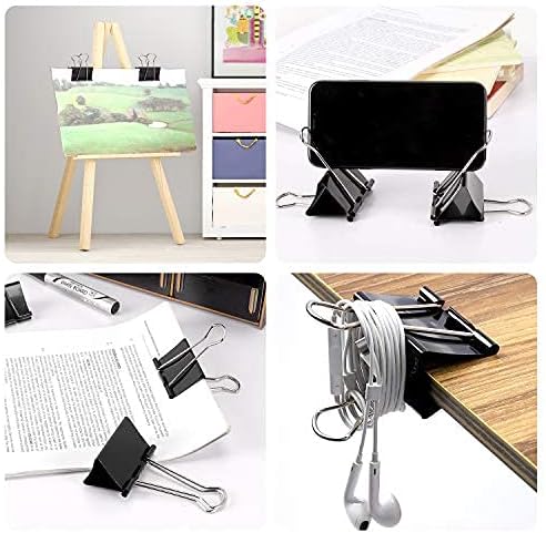 12 Pcs Extra Large Binder Clips 2.4 Inch Length for Office (Upgrade) - Image 7
